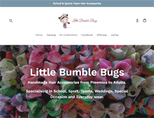 Tablet Screenshot of littlebumblebugs.com